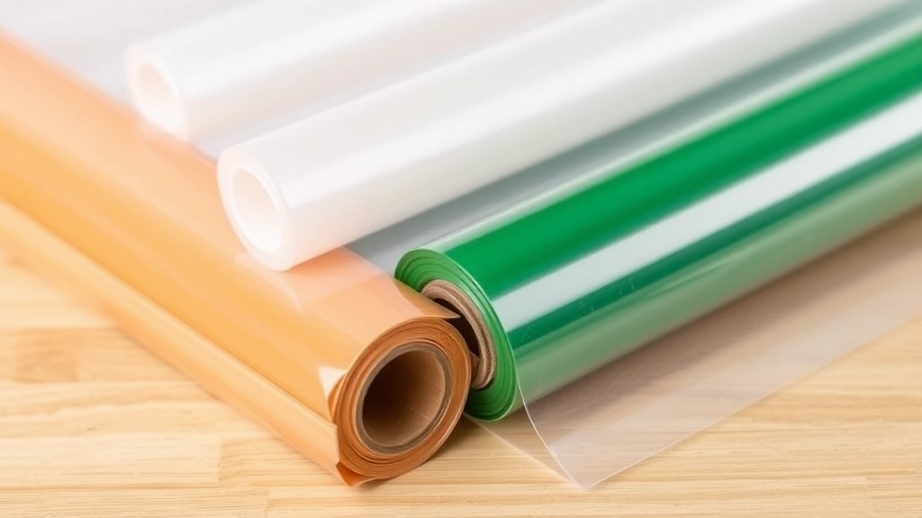 Types of Cling Film Materials PVC LDPE and PVDC