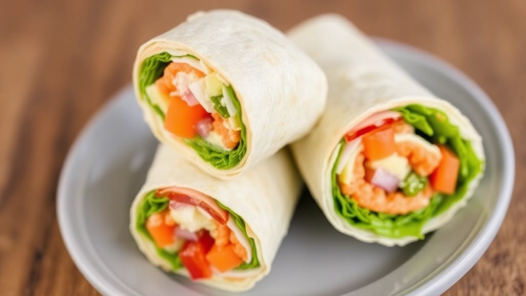 ไอเดียกล่องอาหารกลางวันที่สร้างสรรค์เพื่อเพิ่มสีสันให้วันของคุณ 3 แรปและโรลที่สนุกและมีรสชาติ