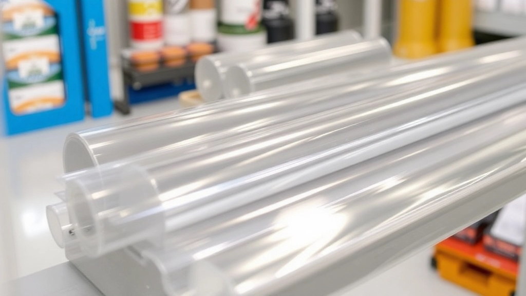 Commercialgrade cling film for retail packaging