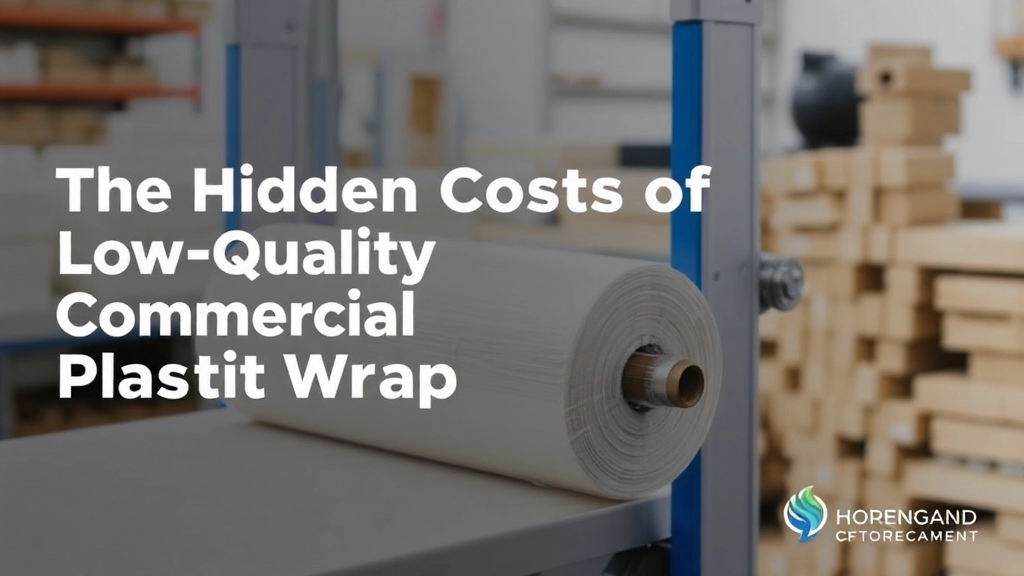 B2B Food-Grade Plastic Wrap Benefits 3 Chi phí ẩn của màng bọc thực phẩm thương mại chất lượng thấp