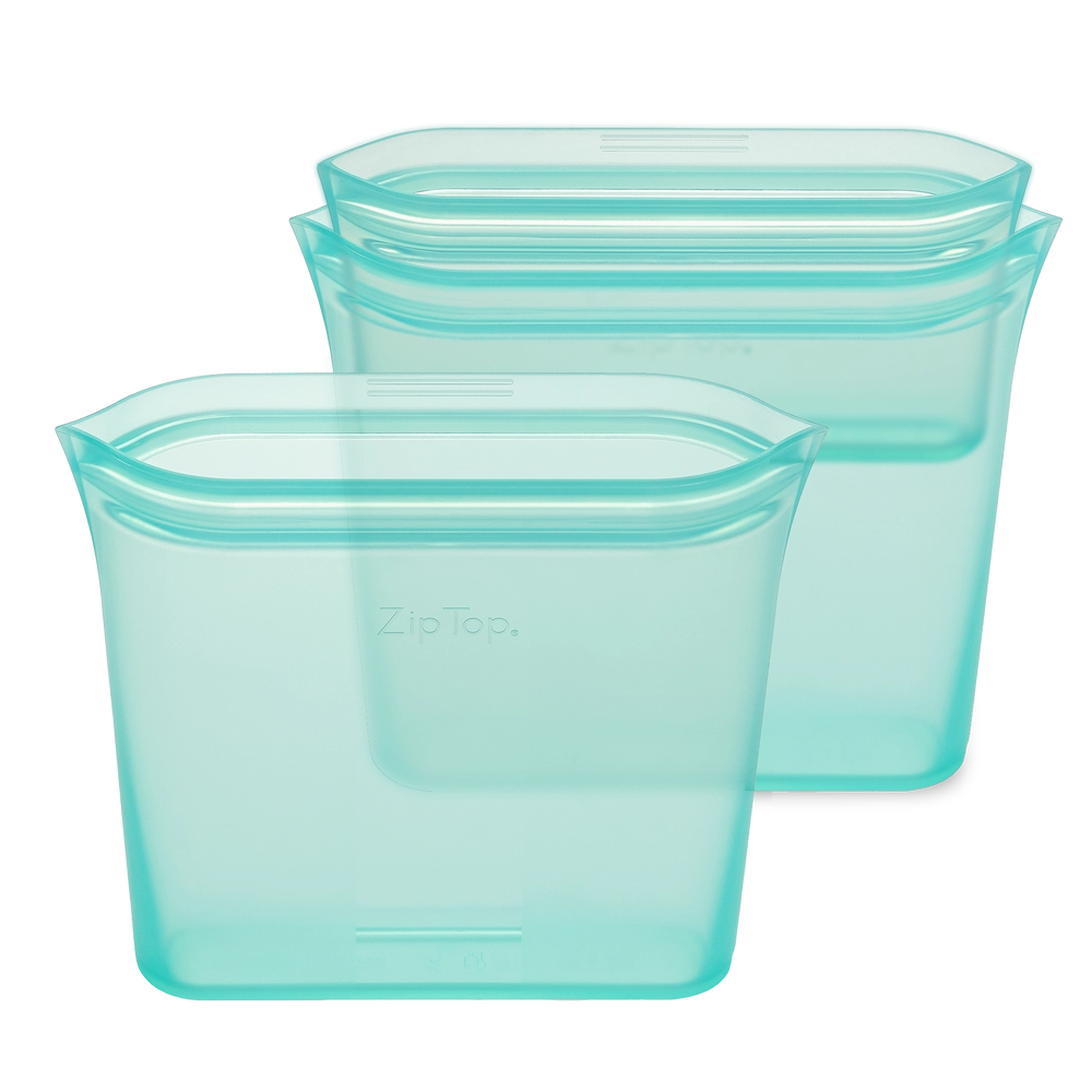 Umweltfreundliche Zip Top Silikonbeutel