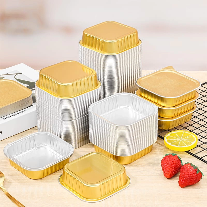 食品用安全アルミホイル、食品包装および調理用カスタムサイズ 3 食品安全のためのカスタムアルミホイル