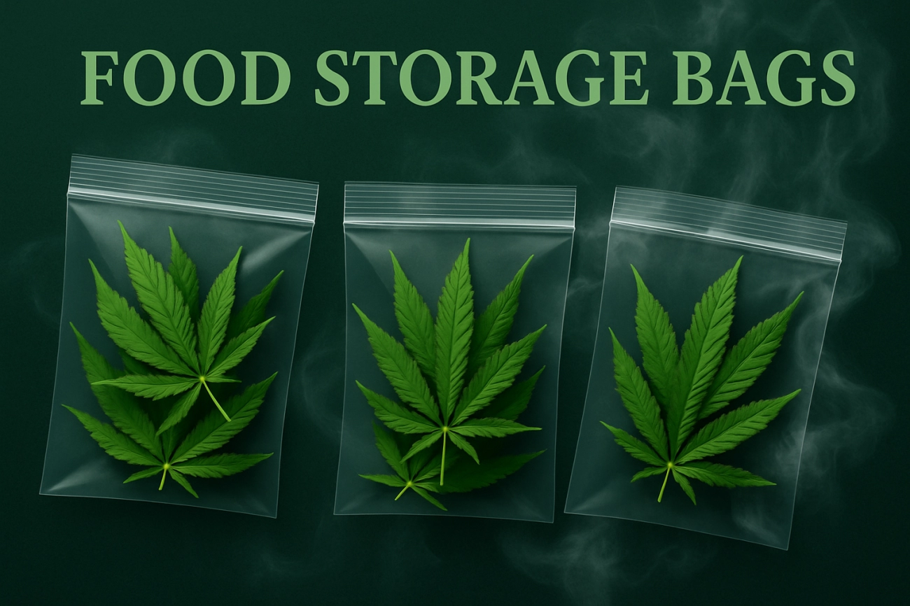Food storage bag packaging options