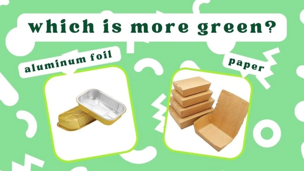Aluminum Foil Sustainable Food Packaging