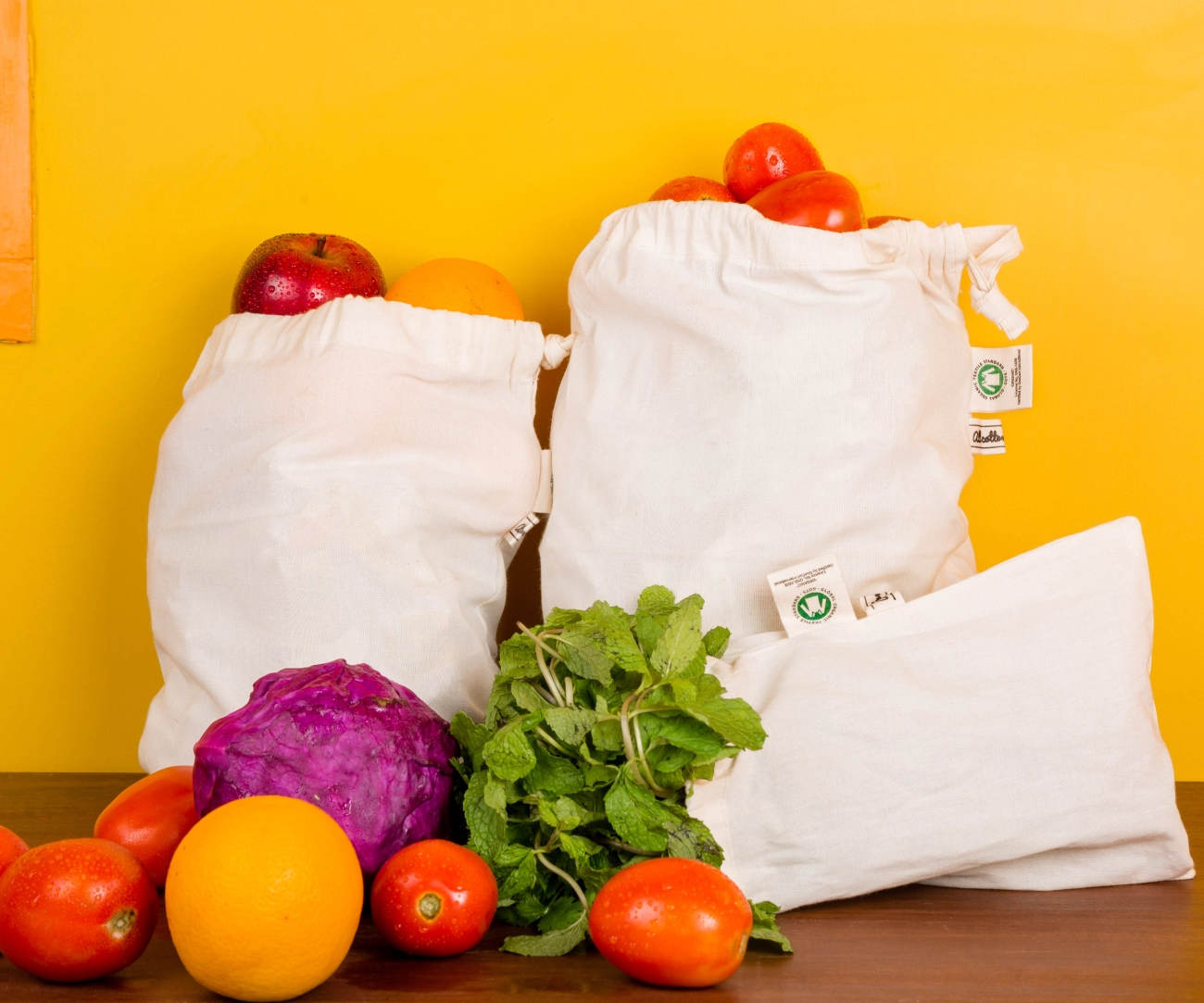 Reusable Cotton Produce Bags Benefits