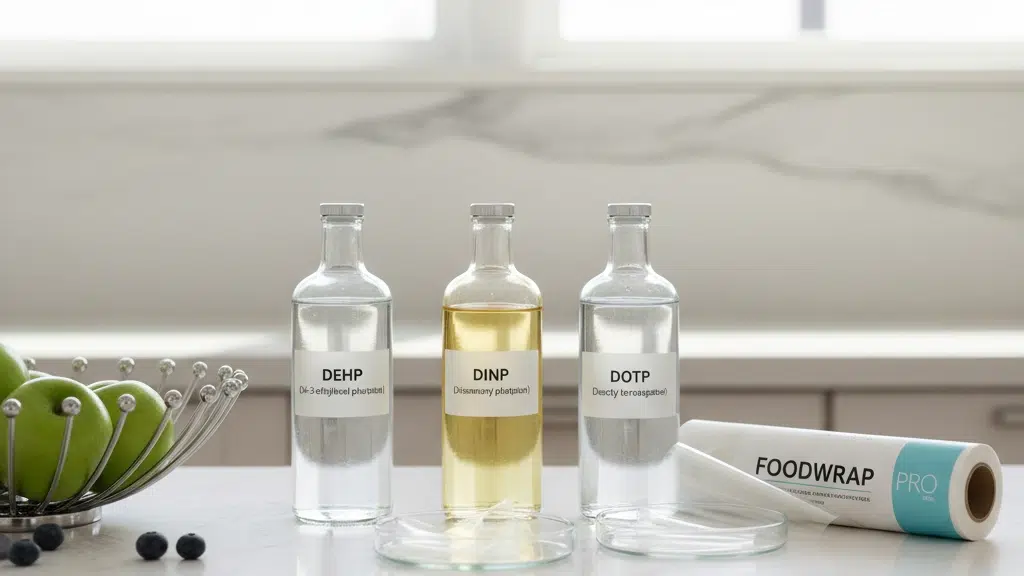 Types of Plasticizers in Cling Film and Food Safety 1 PVC ਕਲਿੰਗ ਫਿਲਮ ਵਿੱਚ ਆਮ ਤੌਰ ਤੇ ਵਰਤੇ ਜਾਣ ਵਾਲੇ ਪਲਾਸਟਿਸਾਈਜ਼ਰ