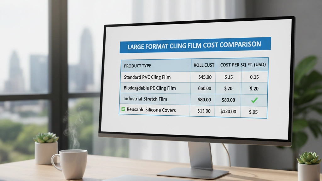 Large Format Cling Film Cost Comparison