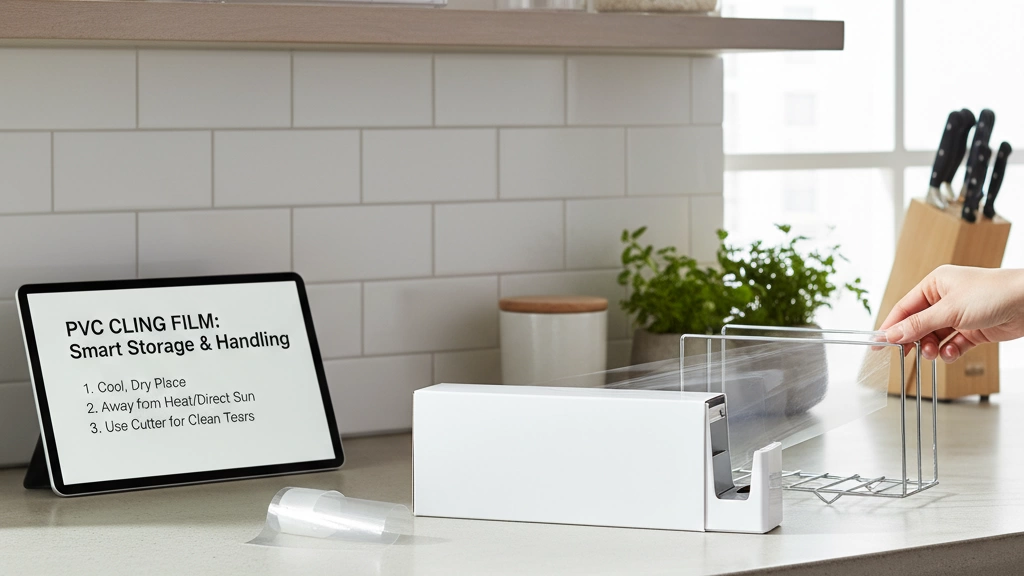 PVC Cling Film Storage Handling Tips