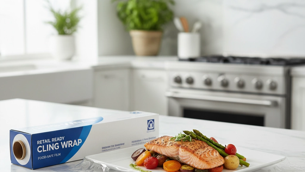 Retail Ready Cling Wrap Food-Safe Film