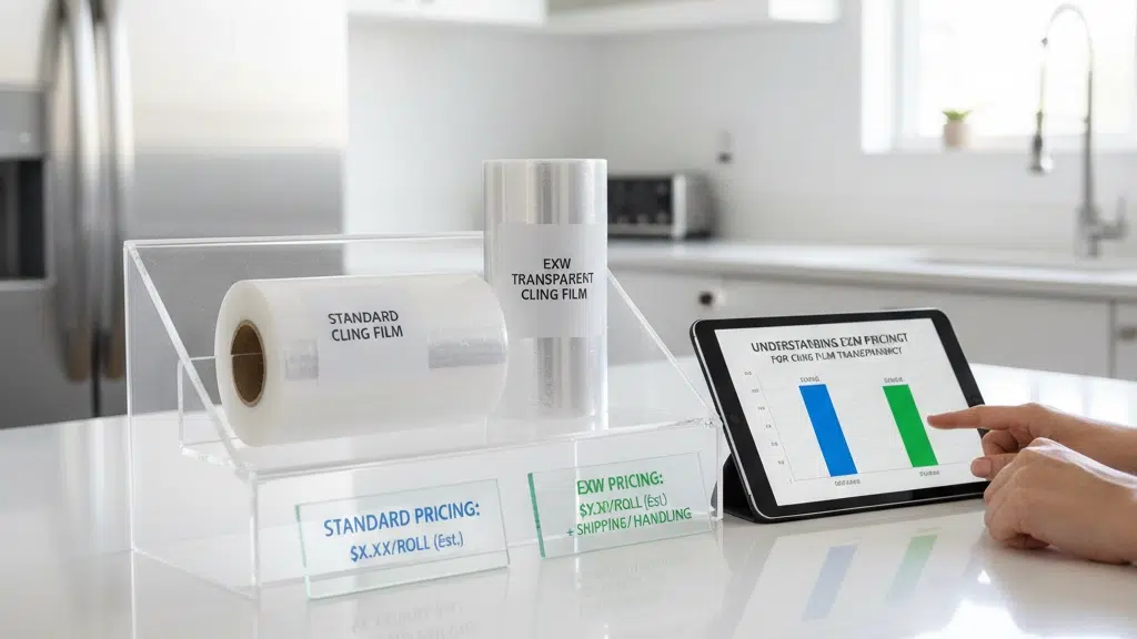 Understanding EXW Pricing for Cling Film | Key Costs & Buyer Guide 1 Forståelse af EXW-priser for klæbefilm Gennemsigtighed