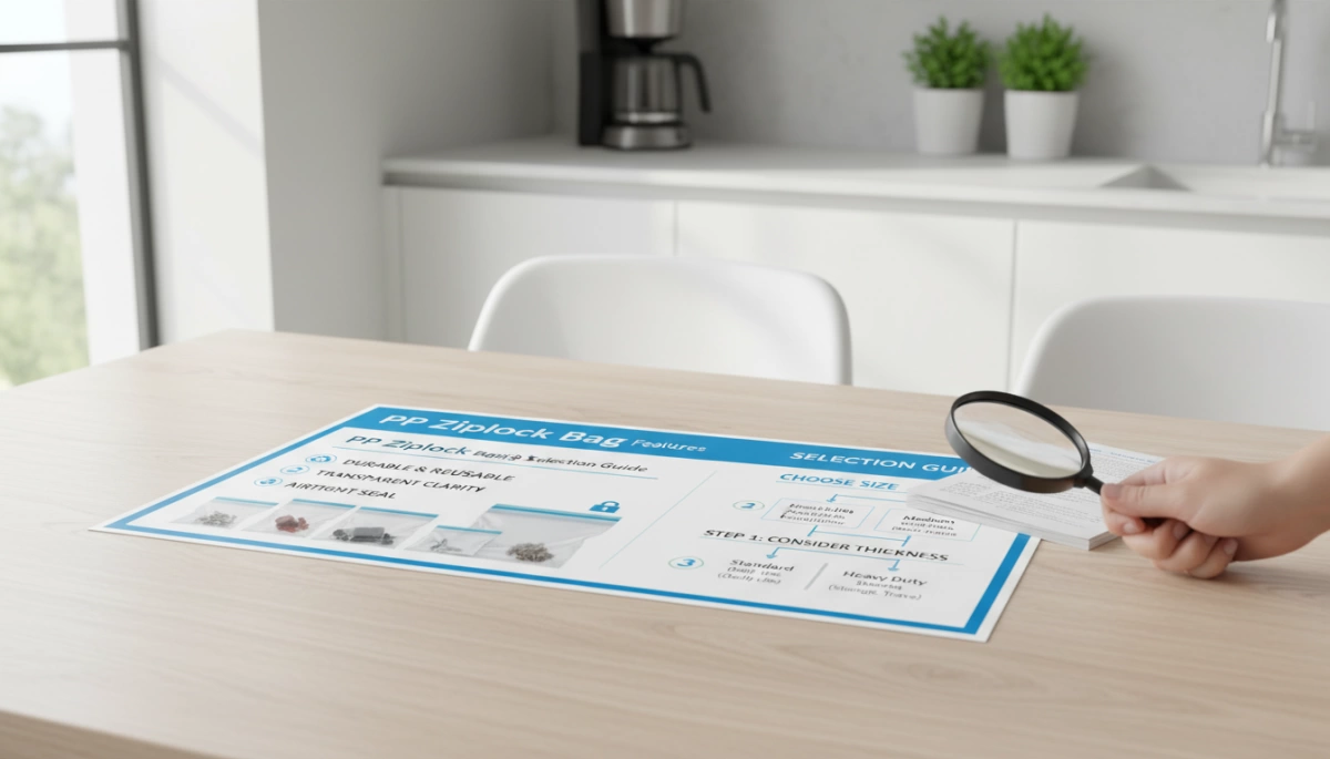 PP Ziplock Bag Features and Applications Guide 2 PP Ziplock Bag Features and Selection Guide