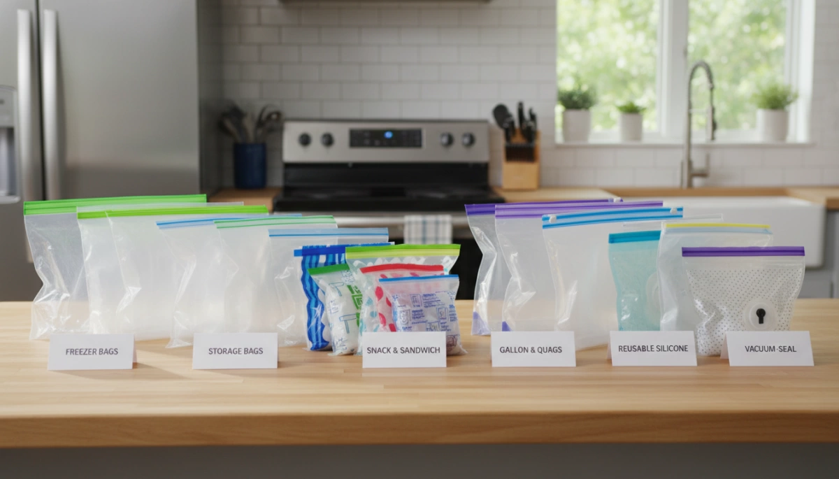 Panduan Beg Ziplock: Bahan, Kegunaan dan Jenis Dijelaskan Ziplock Bag Materials and Types Explained