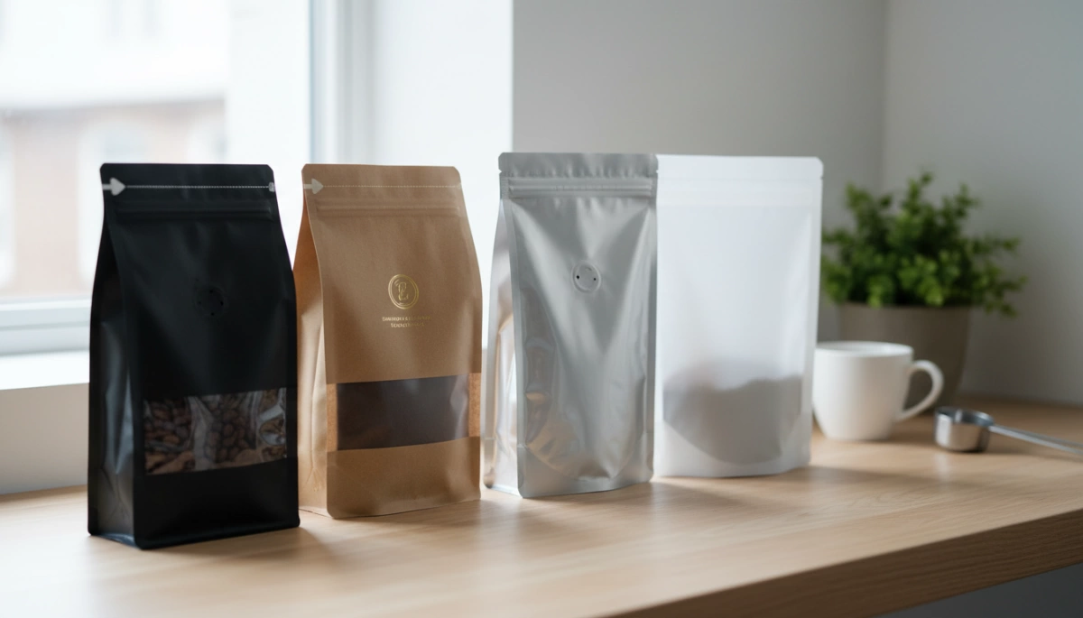 Coffee Ziplock Bag Guide for Freshness and Storage Tips 2 coffee ziplock bag material options